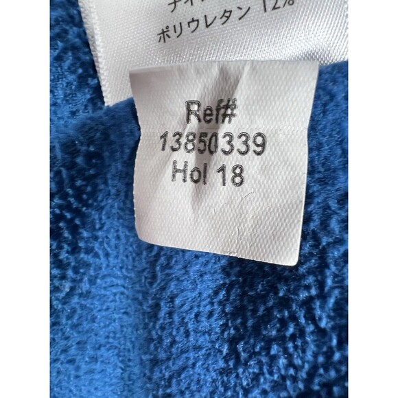 Eddie Bauer First Ascent 1/4 Zip Pullover Men's Tall XL Blue Polartec Fleece - Picture 11 of 13